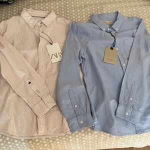 Zara boys dress shirts